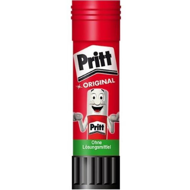 colla stick pritt originale DFL 11 g per carta senza solventi confezione rossa