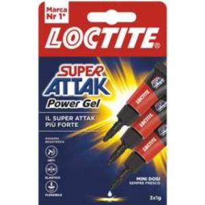 Colla gel flessibile  super attak power flex 3x1g confezione tripla