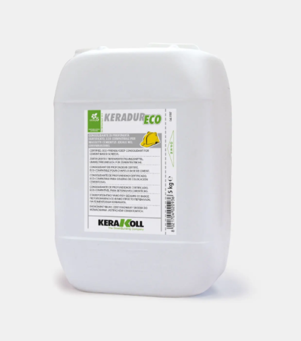 tanica consolidante allacqua per fondi assorbenti Kerakoll Keradur Eco 25 kg