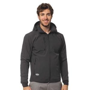 Logica – giacca soft-shell 4 stagioni grigio impermeabile e traspirante tg. m