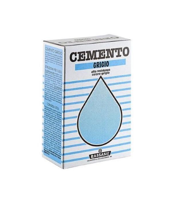 Confezione cemento grigio in polvere MAC alta resistenza 1 kg per edilizia