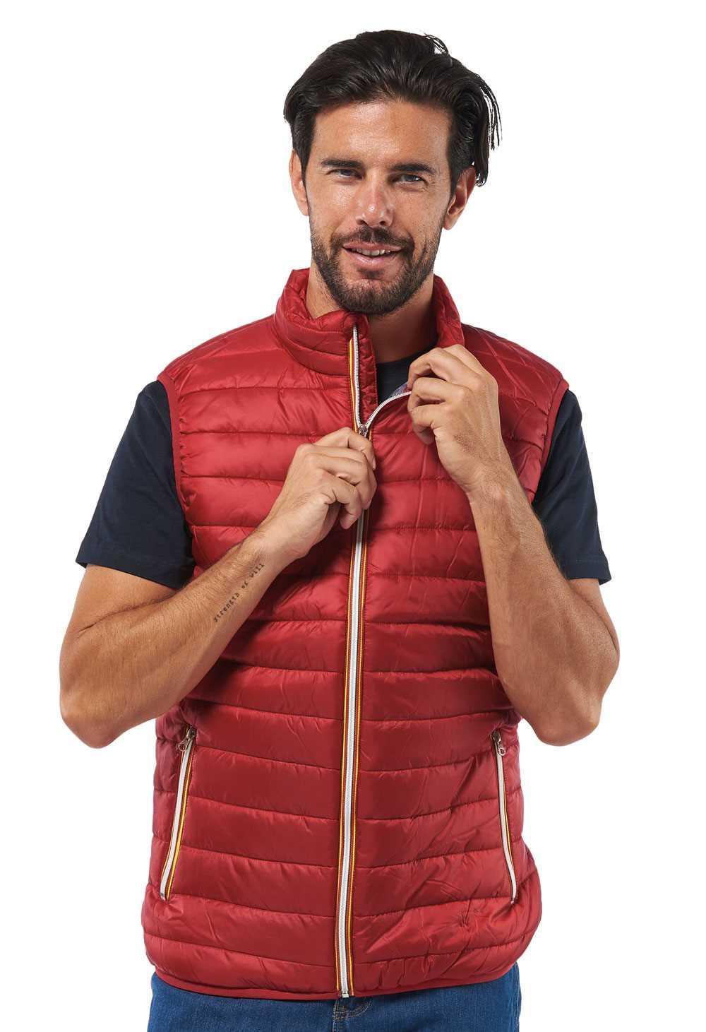 logica professional logica – kronos/3 gilet imbottito in nylon rosso tg. xl - foto 1