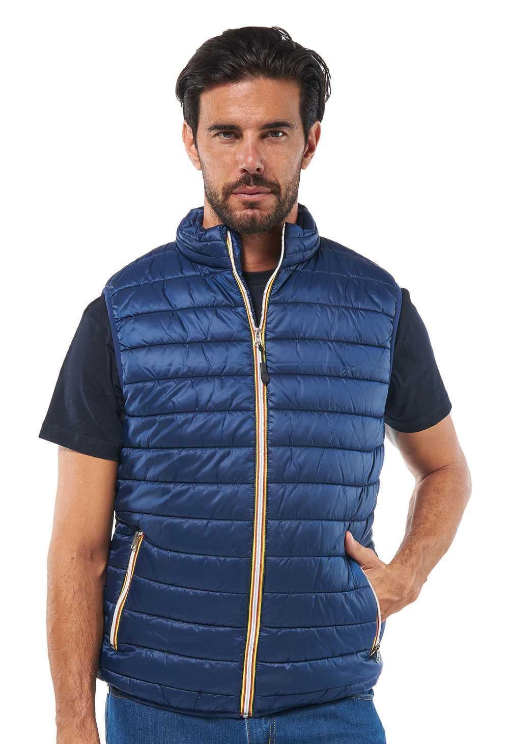 logica professional logica – kronos/1 gilet imbottito in nylon blu tg. 2xl - foto 1