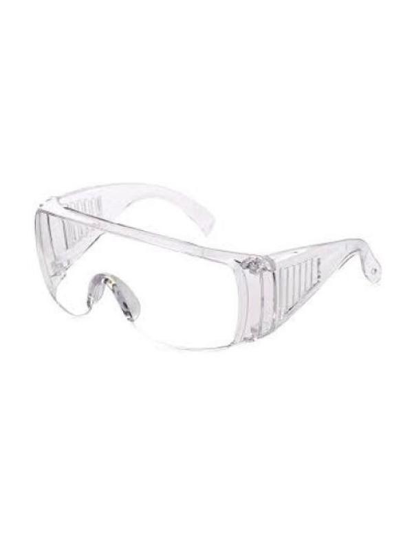 occhiali protettivi trasparenti con doppia lente classe ottica 1 mac