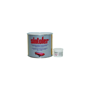 Stucco bicomponente per carrozzeria 750 ml grigio mac sintofer pasta professionale