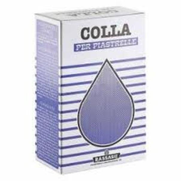 adesivo per piastrelle professionale in scatola da 1 kg idoneo per fissaggio ceramiche