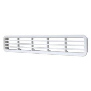 Griglia aerazione per mobili  in abs bianco 200x30 mm  7012200