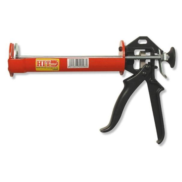 pistola per ancoranti chimici lamiera acciaio DFL DFL406164 vista laterale ergonomica