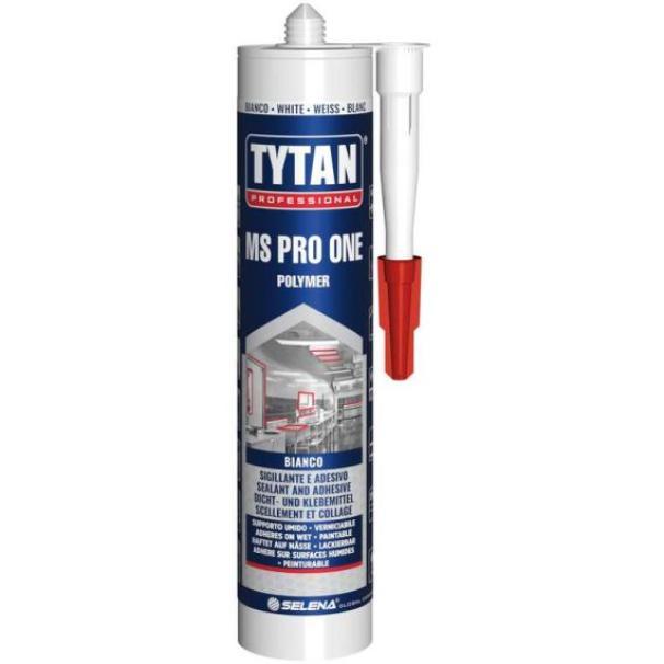 sigillante adesivo alimentare Selena Italia Tytan Prof Pro One 300ml bianco confezione frontale
