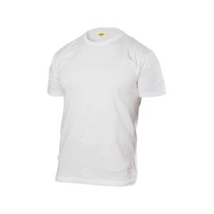 T shirt cotone tubolare 135 grammi taglia s bianca