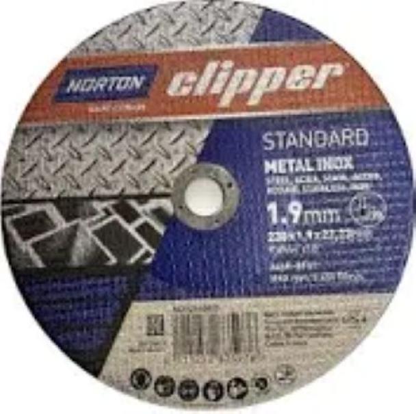 mola abrasiva per taglio ferro e acciaio 230x1.9 mm foro 22 mm Mac vista frontale