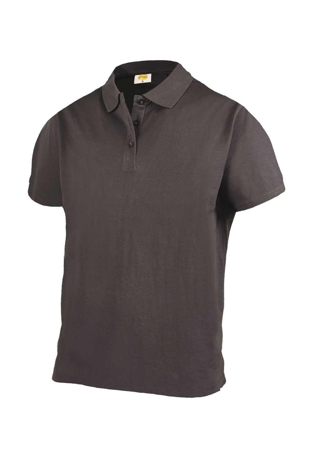 guantificio senese logica polo jersey 100%cotone 165 gr.grigio antrac.cod.welta3-l - foto 1