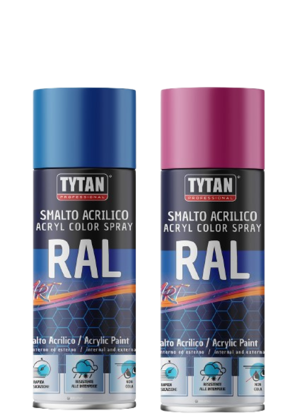 Bomboletta smalto acrilico spray Selena Italia Tytan blu genziana RAL 5010 400 ml per interni ed esterni