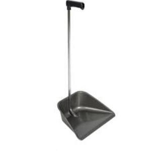 Paletta alzapolvere con manico in metallo e plastica 40x80 cm