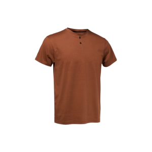 T shirt serafino cotone 135 gr xxl  color mattone