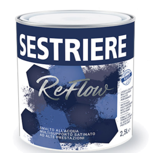 Smalto multisupporto satinato bianco 2,5l  prestazioni elevate