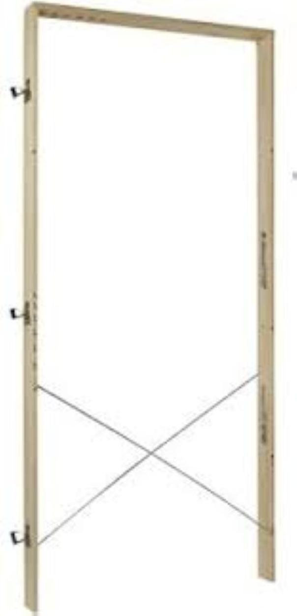 controtelaio legno regolabile per porta interna sistema MAC 70 100x8.5 H215