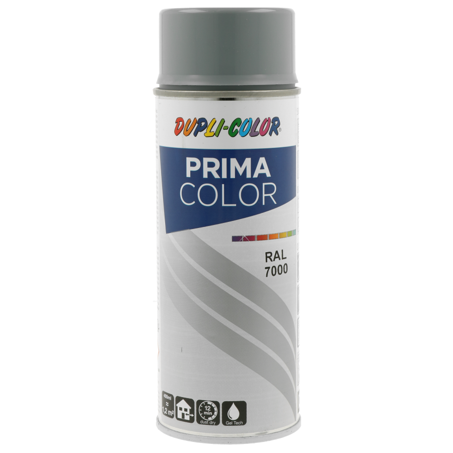 setra vernici duplicolor - spray acrilico grigio vaio ral 7000 lucido 400ml - foto 1