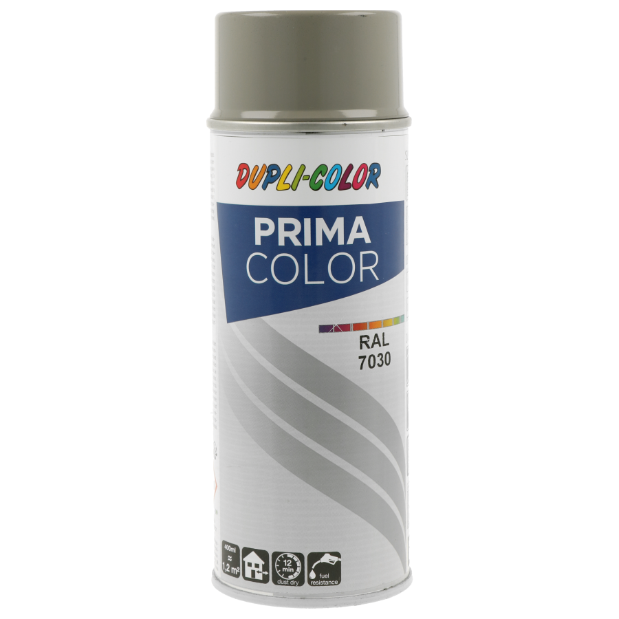 setra vernici duplicolor - spray acrilico grigio pietra ral 7030 lucido 400ml - foto 1