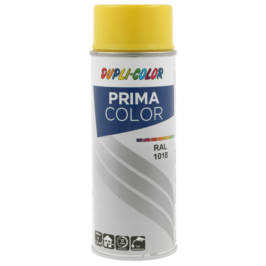 setra vernici duplicolor - spray acrilico giallo zinco ral 1018 lucido 400ml - foto 1