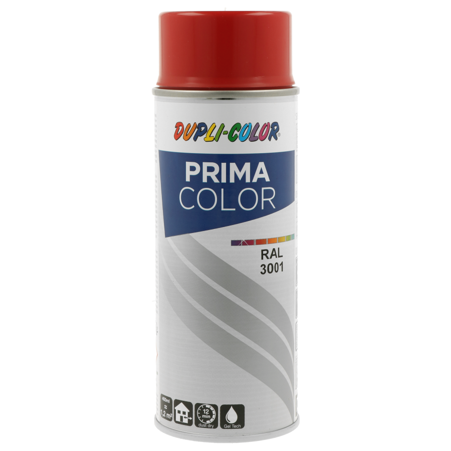 setra vernici duplicolor - spray acrilico rosso segnale ral 3001 lucido 400ml - foto 1