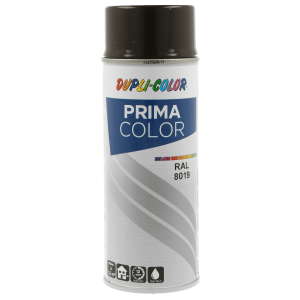 Duplicolor - spray acrilico marrone grigiastro ral 8019 lucido 400ml