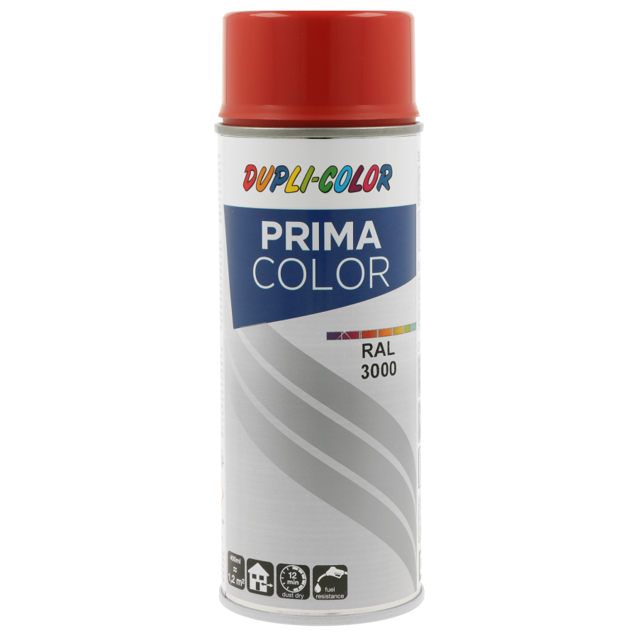 setra vernici duplicolor - spray acrilico rosso fuoco ral 3000 lucido 400ml - foto 1