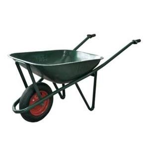 Carriola tubolare vasca verniciata bordo rinforzato utilizzo professionale mac