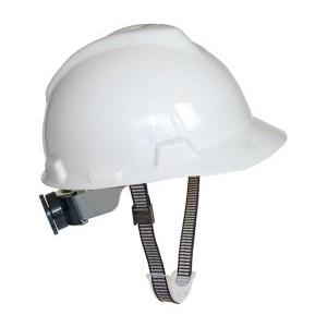 Elmetto regolabile con sottogola  protezione antinfortunistica bianco
