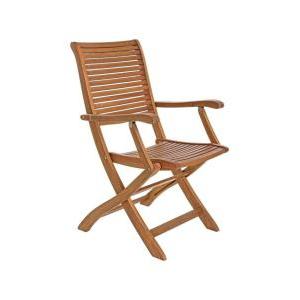 Bizzotto - poltrona pieghevole noemi in legno di acacia mod. noemi
