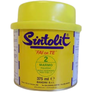 Stucco professionale per marmo ceramica 375 ml paglierino mac sintolit