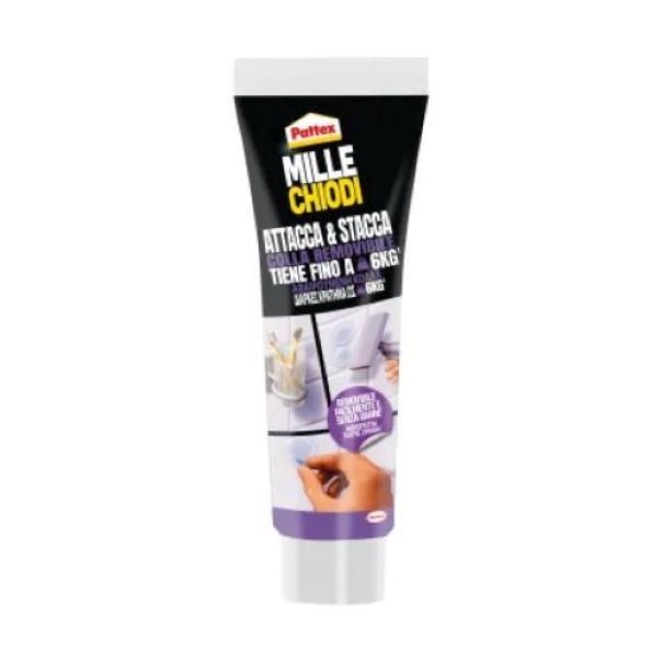 adesivo removibile DFL Attacca e Stacca 44 grammi in tubo confezione prodotto