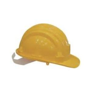 Elmetto protettivo in polietilene giallo  sicurezza antinfortunistica codice