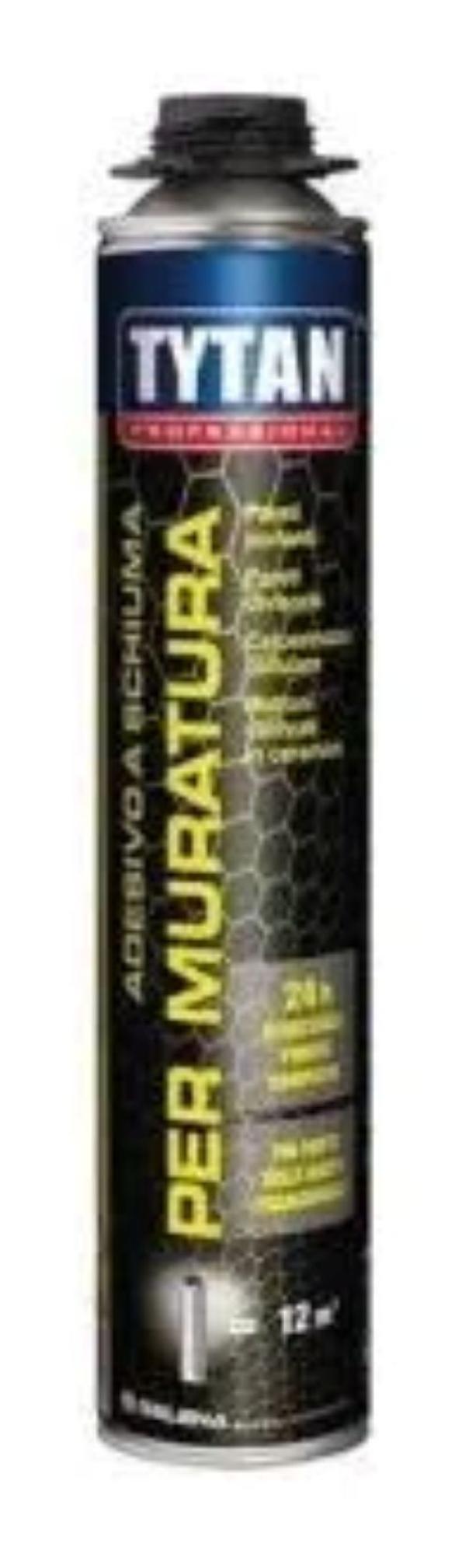schiuma poliuretanica strutturale per muratura Selena Italia Tytan 750 ml pistola