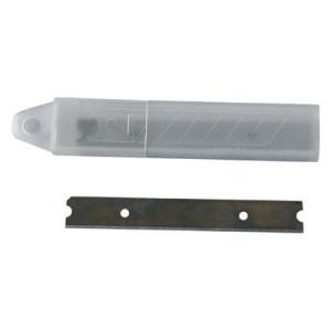 Lame ricambio per raschietto metallo  confezione 10 pezzi astuccio uniko