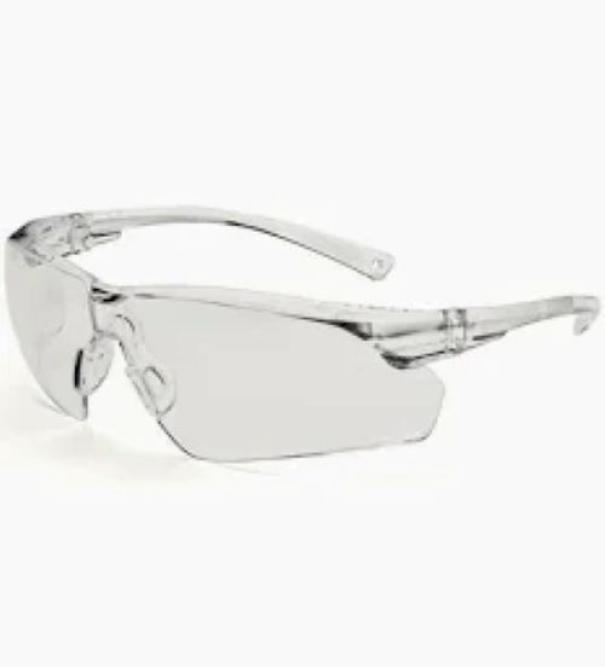 occhiali di protezione trasparenti in policarbonato per sicurezza sul lavoro