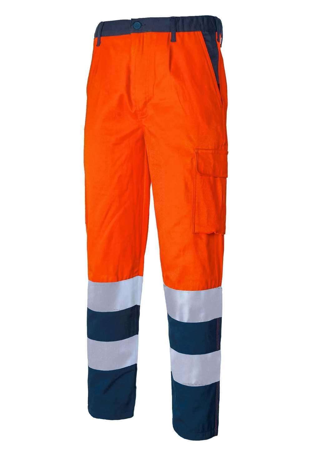 logica professional logica - pantaloni invernali alta visibilità in fustagno 831pilhv tg. xl - foto 1