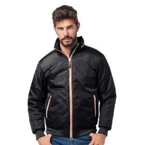 Logica – salomon5 giubbino imbottito in nylon nero tg. l
