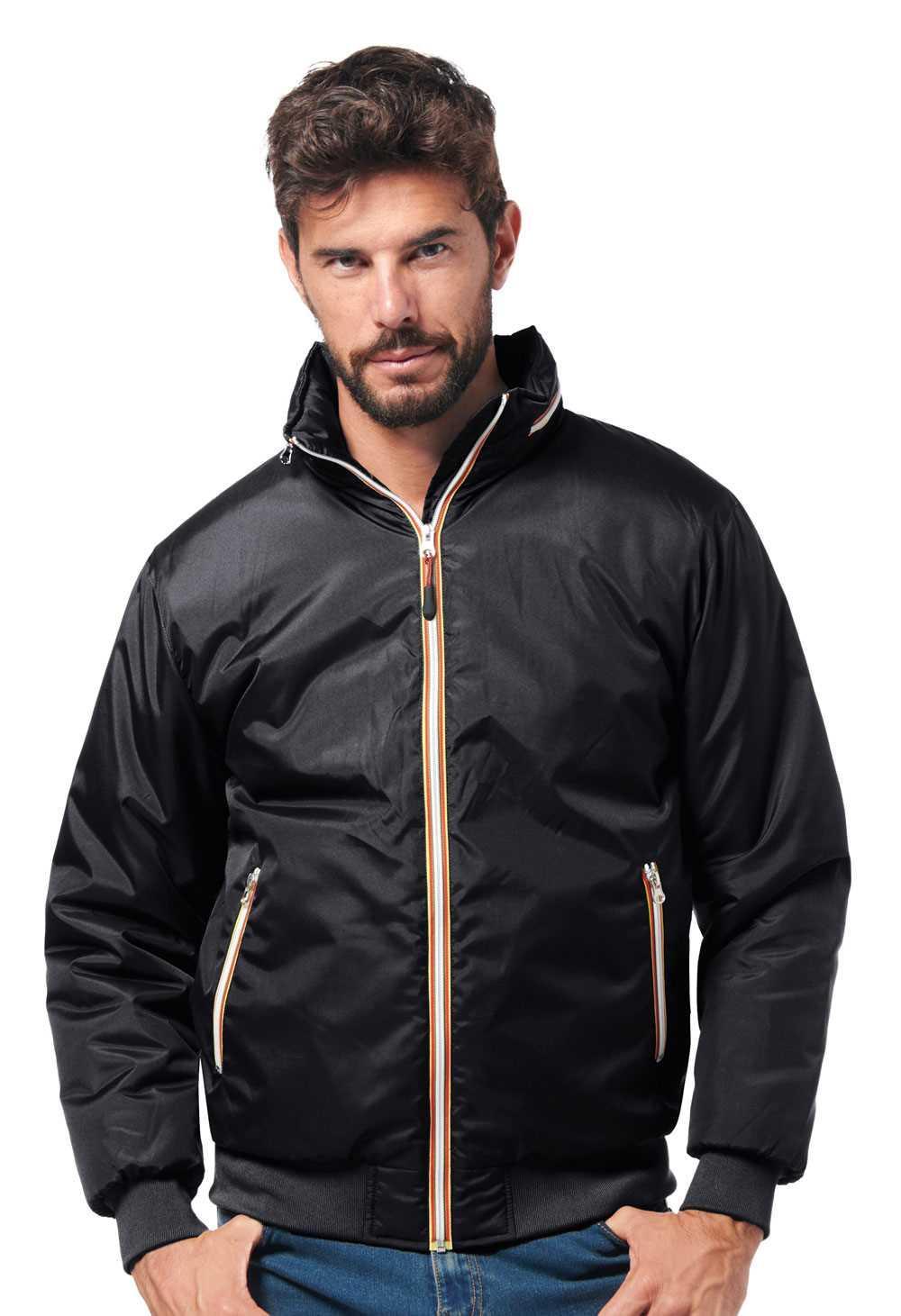 logica professional logica – salomon5 giubbino imbottito in nylon nero tg. l - foto 1
