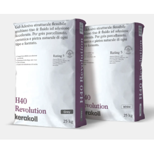 - h40 s1 gel grigio 25 kg gel-adesivo strutturale flessibile ceramica pietra