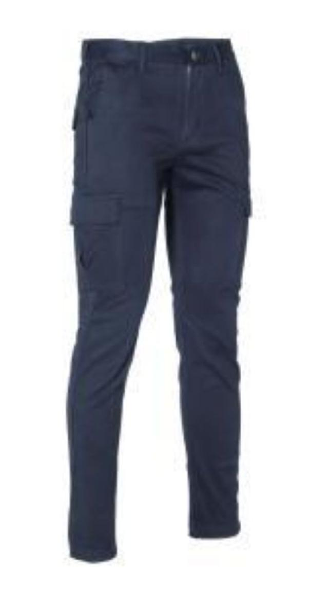 Pantalone da lavoro invernale blu Logica Professional taglia 54 per edilizia e tecnici