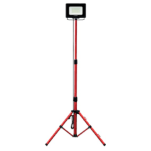 Proiettore led  con treppiede singolo 50w altezza regolabile 1,73 metri