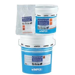 Imper - flexcem plus  impermeabilizzante bicomponente grigio kg 10