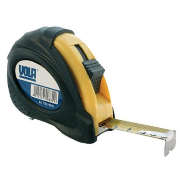 Flessometro MAC Vola 8 metri per bricolage utensile misura manuale nastro graduato