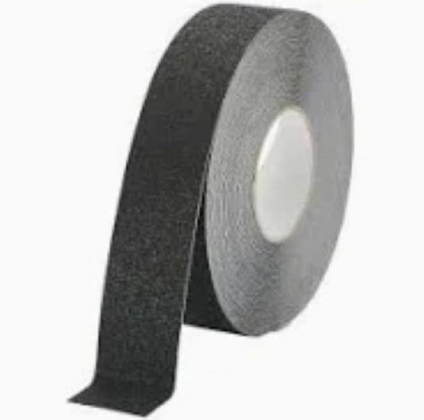 nastro antisdrucciolo autoadesivo nero per superfici sicurezza 50 mm x 10 metri