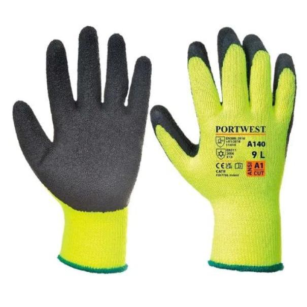 Guanti antinfortunistici invernali spandex lattice taglia 10 per protezione termica e grip