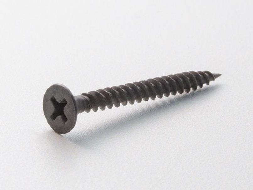 vite autofilettante fosfatata grigia per cartongesso e lamiera 25x3,5 doppio filetto