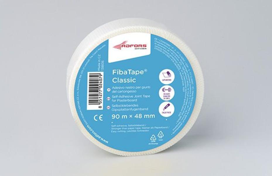 nastro rete autoadesivo in fibra di vetro per giunti cartongesso AKIFIX 90 metri