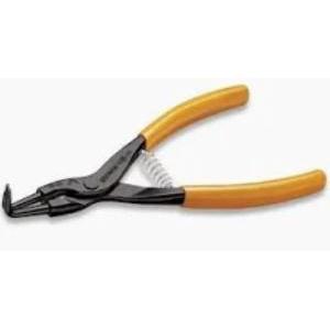 Pinza per anelli elastici professionale becchi piegati alberi 19 60 mm codice