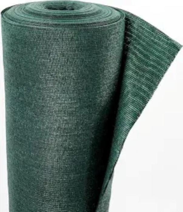 Rete ombreggiante verde in rotolo per esterni resistente schermatura solare 1,5x100 metri